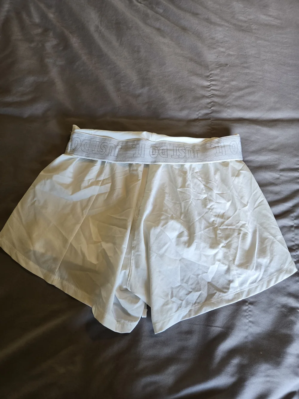 Nike White Women’s Athletic Shorts